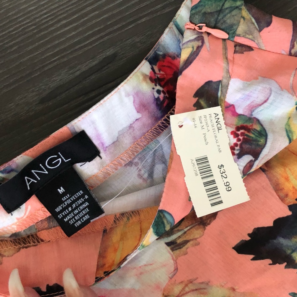 New floral dress shorts ANGL - Picture 3 of 4